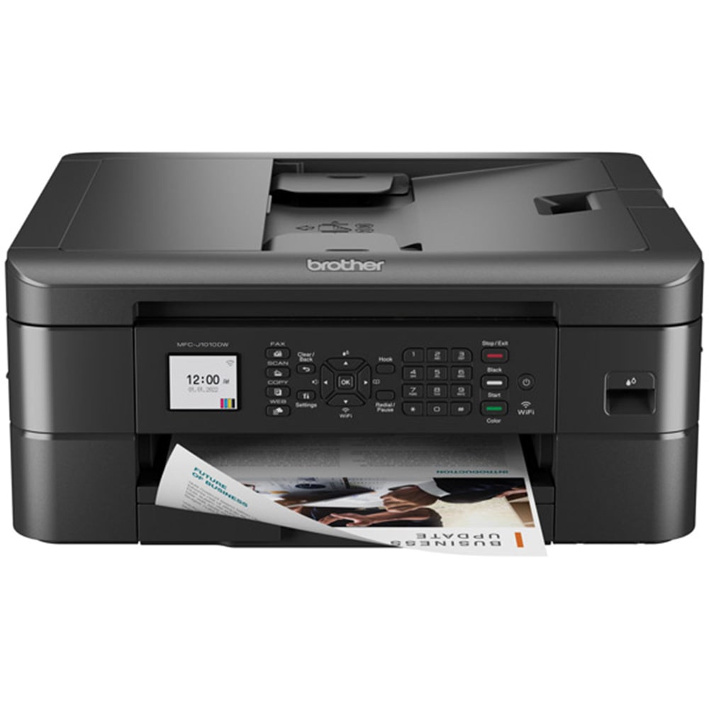 Brother MFC-J1010DW Wireless Inkjet All-in-One Color Printer With Refresh EZ Print Eligibility