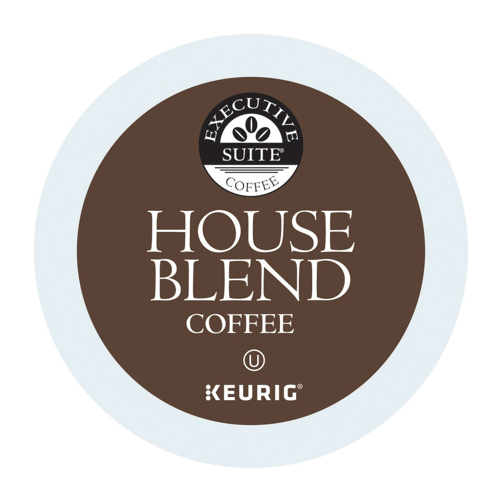 Executive Suite Coffee Single-Serve Coffee K-Cup Pods, House Blend, Carton Of 70