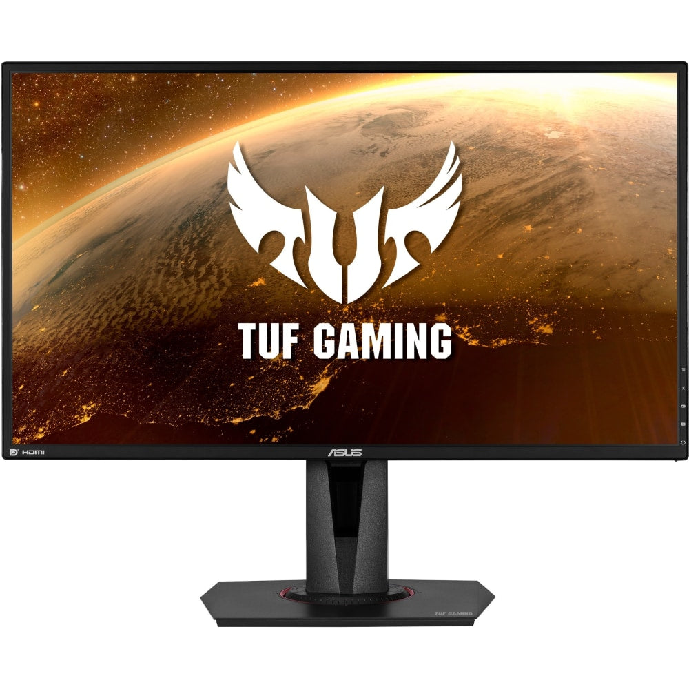 TUF VG27BQ 27in Class WQHD Gaming LCD Monitor - 16:9 - Black - 27in Viewable - Twisted nematic (TN) - LED Backlight - 2560 x 1440 - 16.7 Million Colors - G-sync - 350 Nit Maximum - 400 µs - Speakers - HDMI - DisplayPort