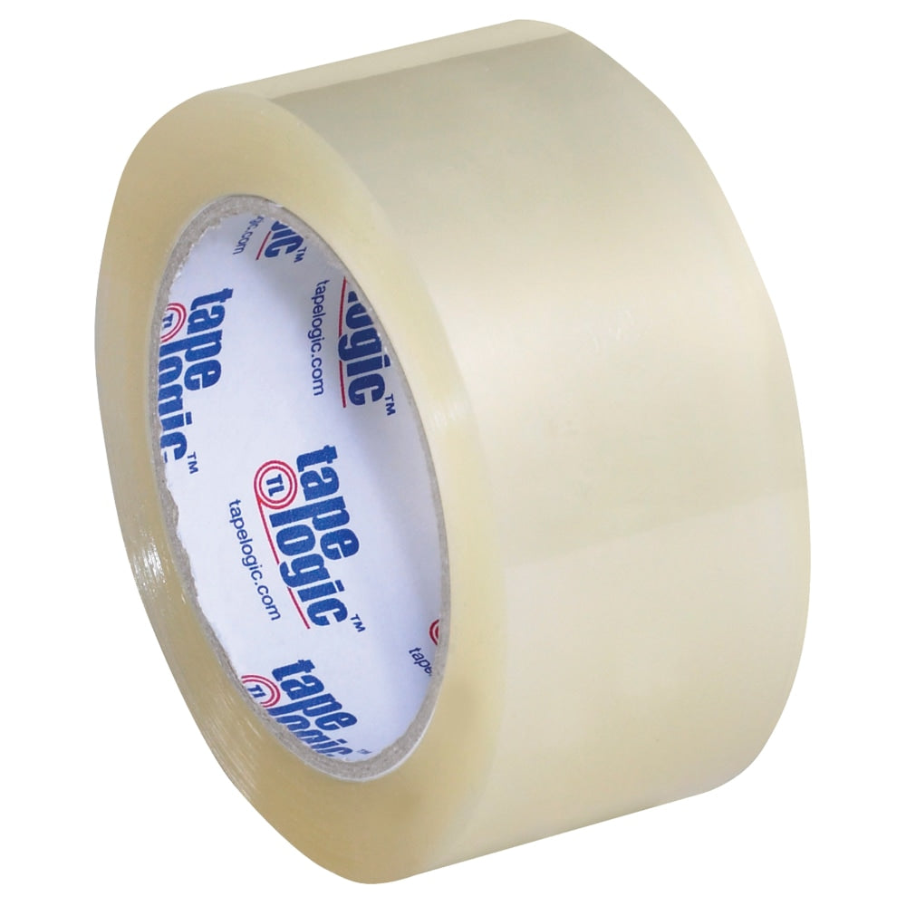 Tape Logic #350 Industrial Acrylic Tape, 3in Core, 2in x 55 Yd., Clear, Case Of 6