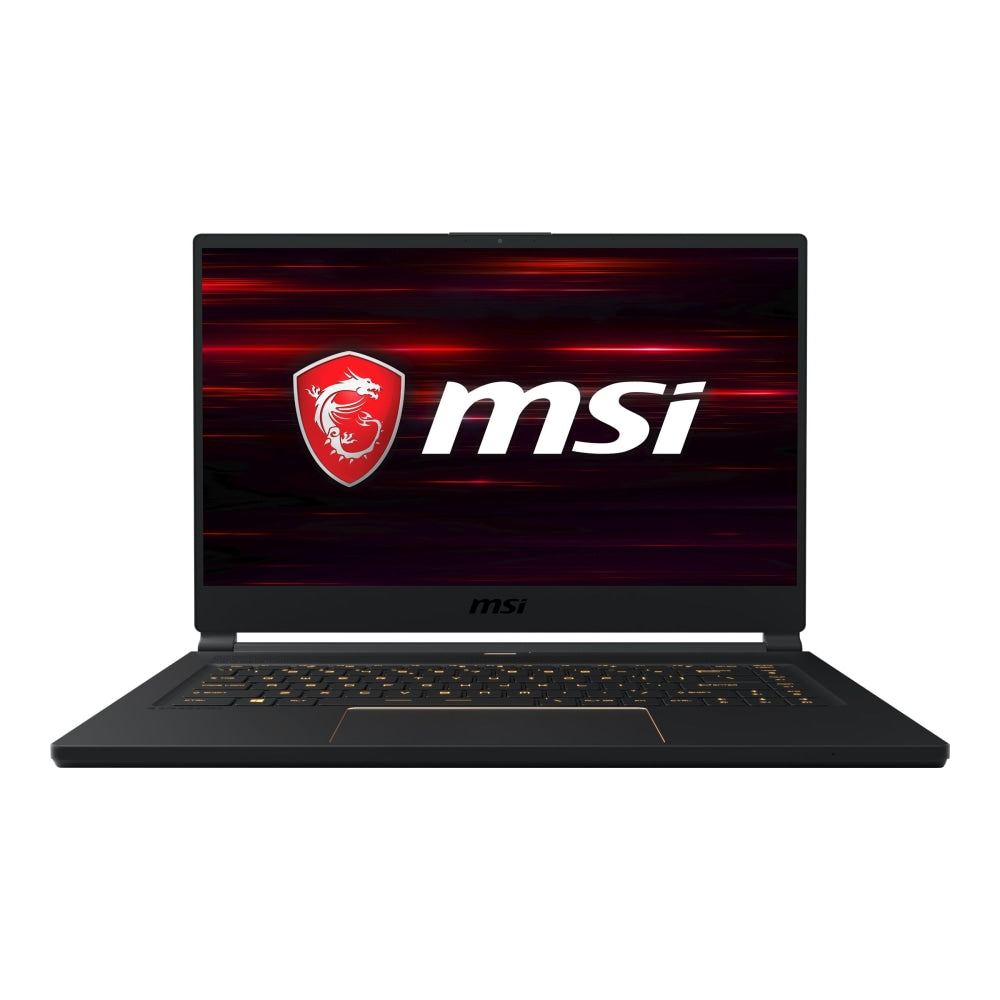 MSI GS65 Stealth GS65 Stealth-1668 15.6in Gaming Notebook  - 1920 x 1080 - Intel Core i7 i7-9750H - 16 GB RAM - 512 GB SSD - Windows 10 - NVIDIA GeForce GTX 1660 Ti - 8 Hour Battery