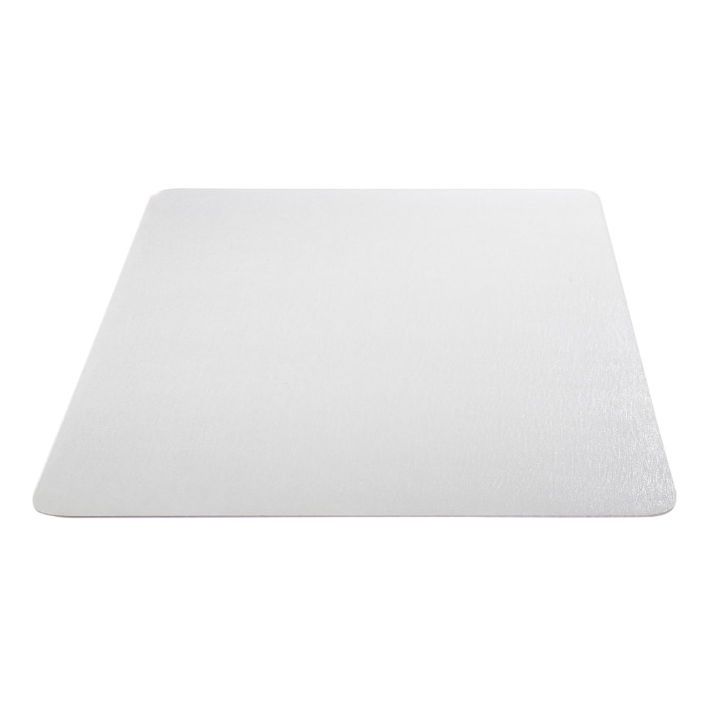 Deflecto DuoMat Chair Mat, 36inW x 48L", Clear