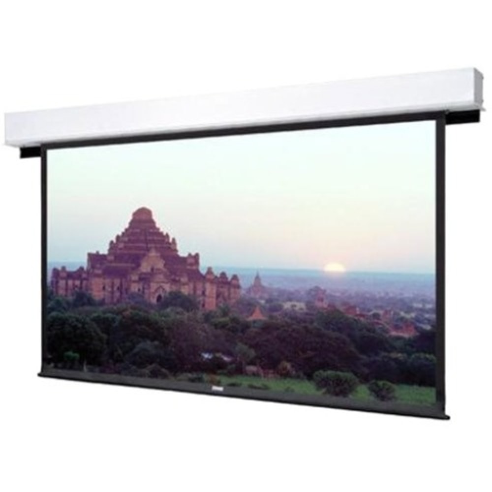 Da-Lite Advantage Deluxe Electrol Wide Format - Projection screen - ceiling mountable - motorized - 120 V - 189in (189 in) - 16:10 - Matte White - white powder coat