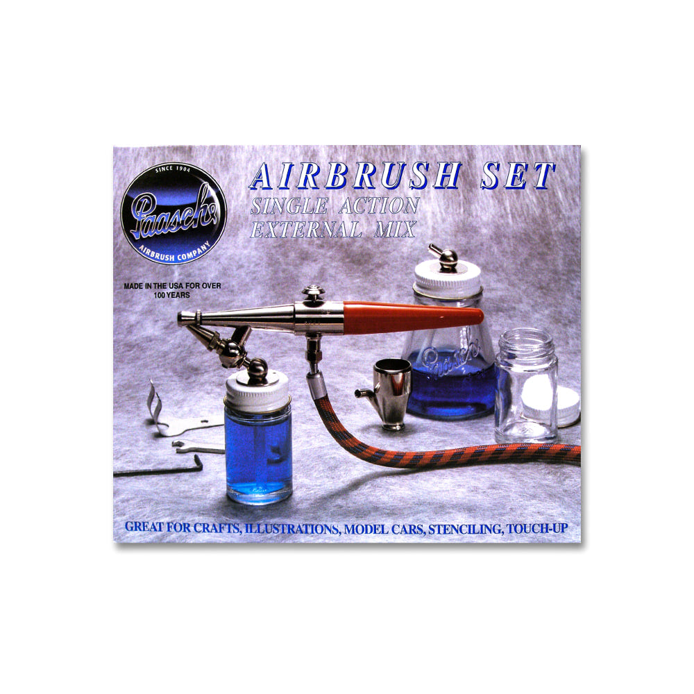 Paasche Model H Single-Action Airbrush Set