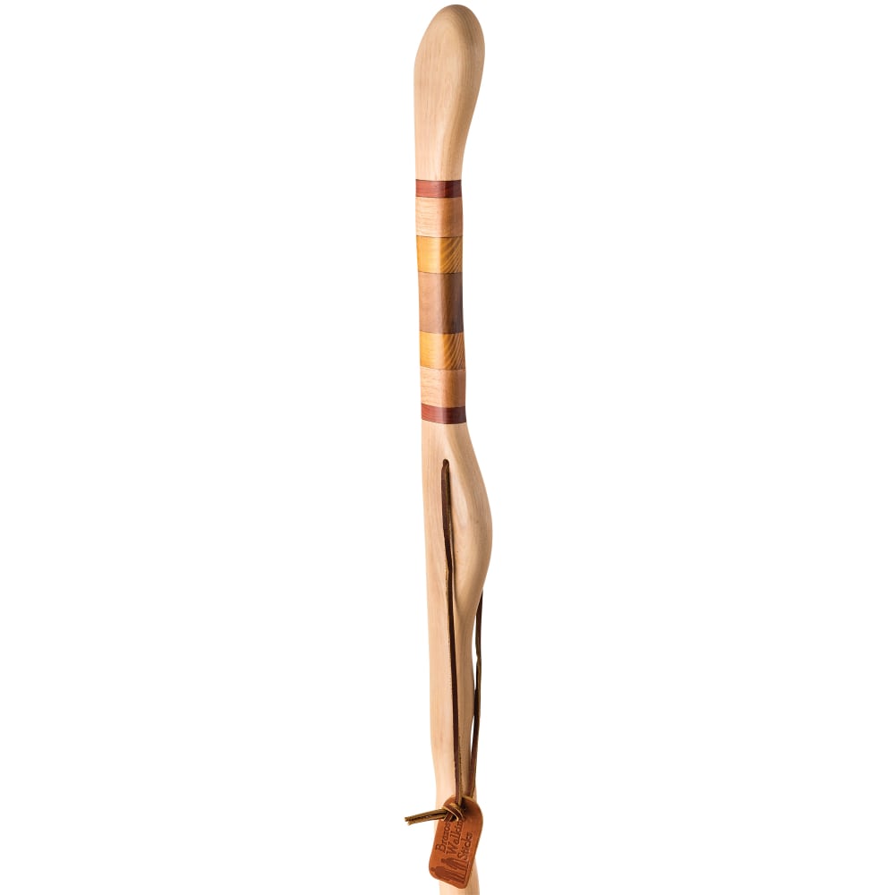 Brazos Walking Sticks Texas Safari Hickory Walking Stick, 58in