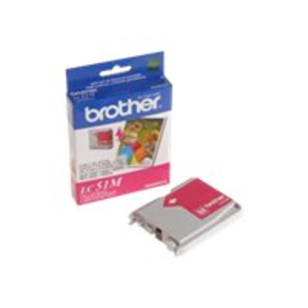 Brother LC51 Magenta Ink Cartridge, LC51M