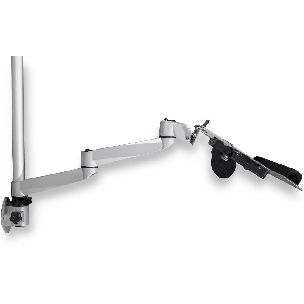 StarTech.com Wall Mounted Computer Workstation - Premium - Articulating Arm - Keyboard Arm - Height Adjustable Wall Mounted Sit Stand Desk - Compact wall mounted computer workstation for monitors up to 30in