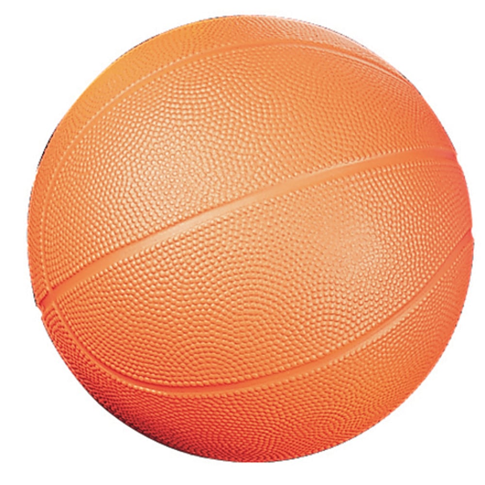 Champion Sports Coated High Density Foam Basketballs, Size 3, Orange, Pack Of 2 Basketballs