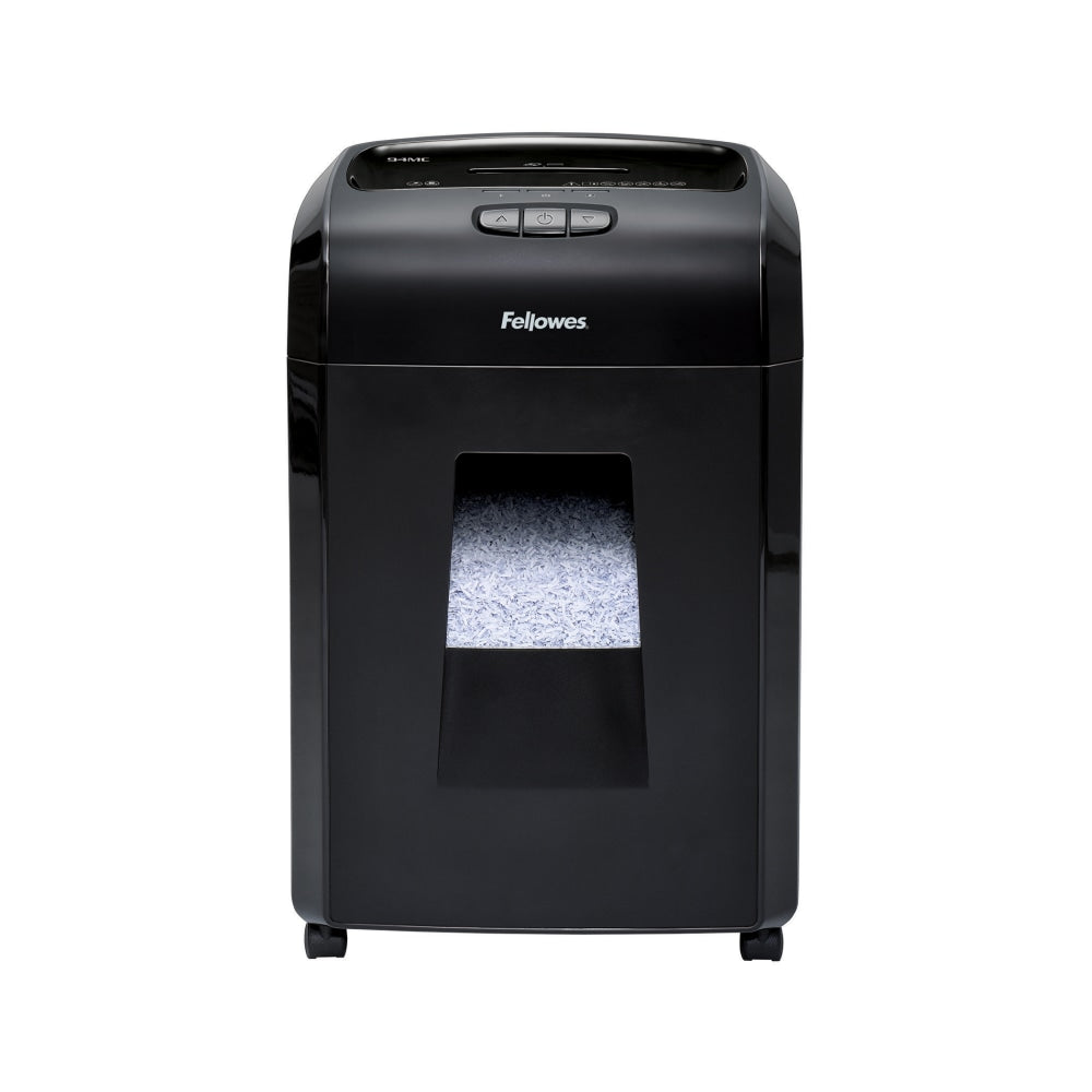 Fellowes Microshred 94MC 20-Sheet Small Office Micro-Cut Shredder, Black, 8059401