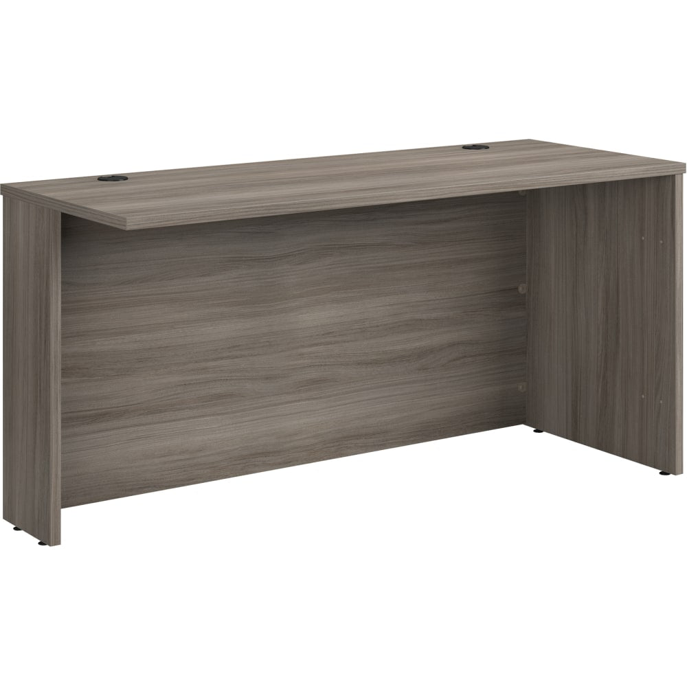 Sauder Affirm 59inW Computer Desk Shell, Hudson Elm