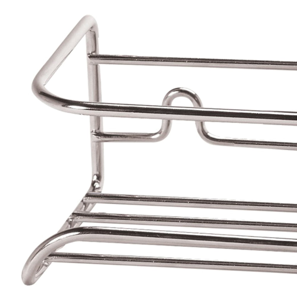 Better Houseware Chrome Spice Shelf, 2-1/4inH x 11-1/4inW x 3inD, Chrome