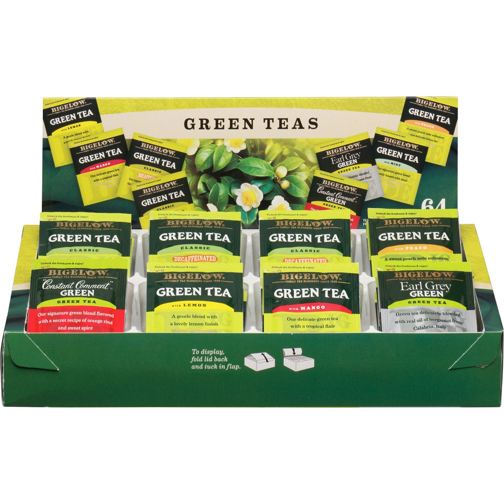 Bigelow Assorted Flavor Tray Pack Tea Bag - 384 / Carton