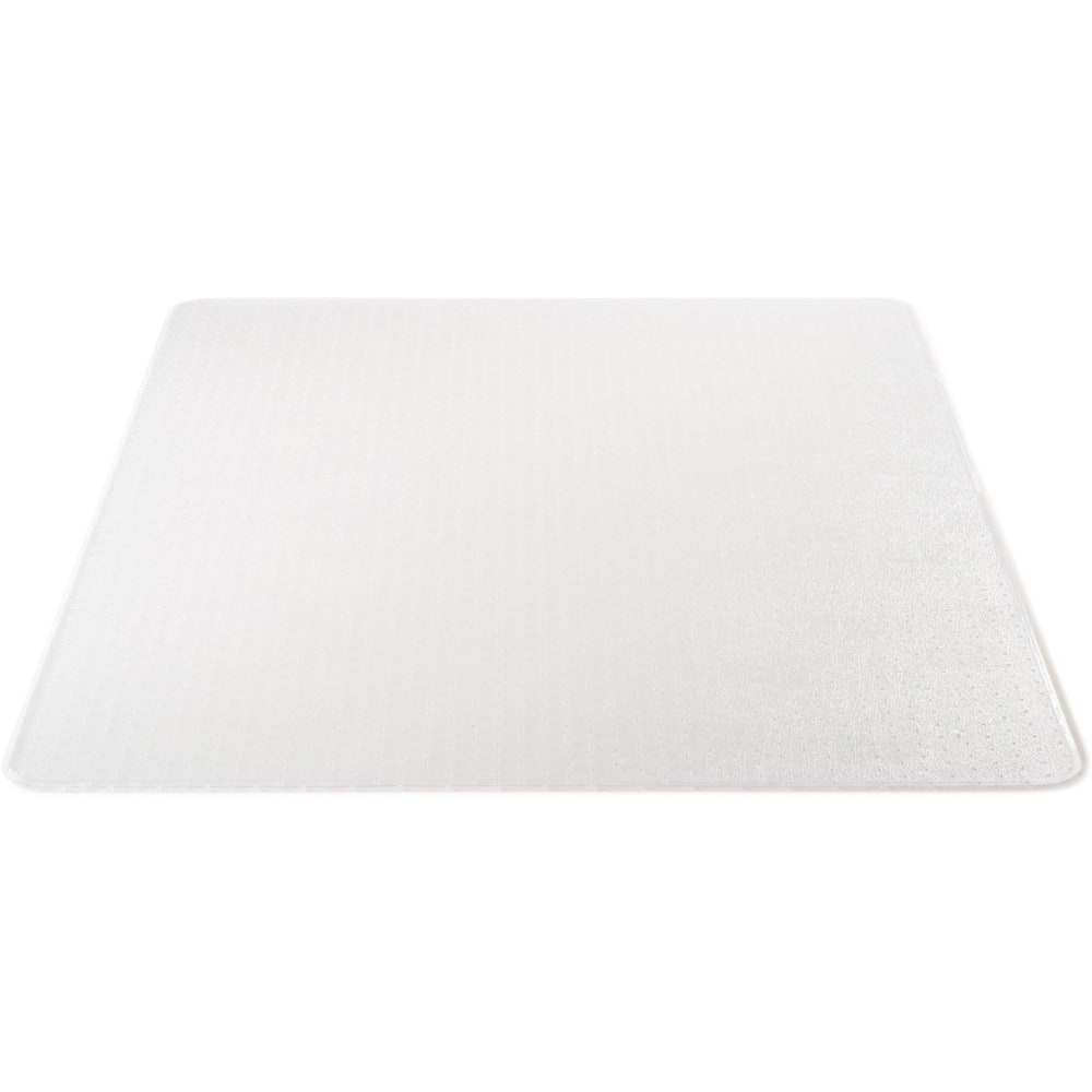 Lorell Medium Pile Studded Chair Mat, 46in x 60in