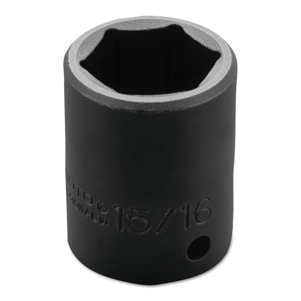 PROTO Torqueplus Impact Socket, 1/2in Drive, 15/16in Opening