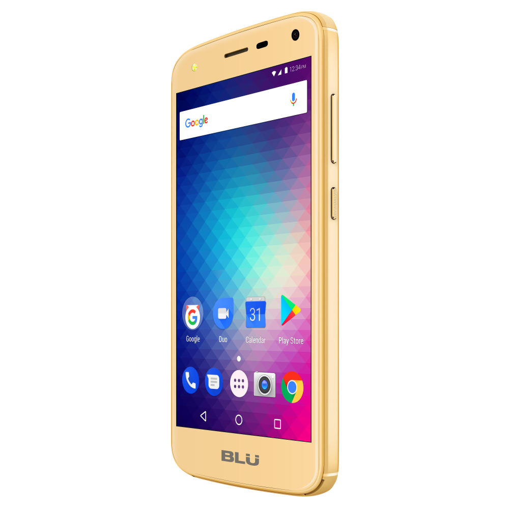 BLU C5 C010Q Cell Phone, Gold, PBN201350