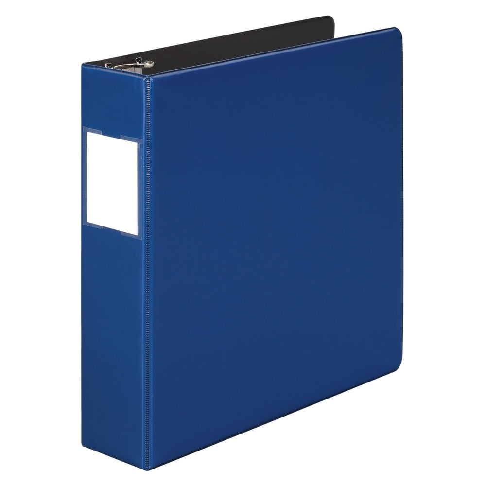 Wilson Jones Heavy-Duty 3-Ring Binder, 2in D-Rings, Dark Blue