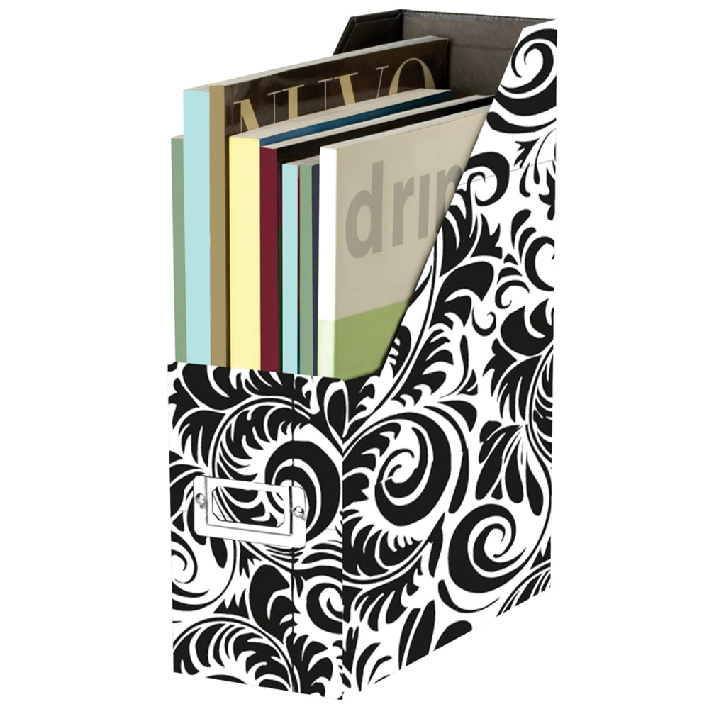 Snap-N-Store 50% Recycled Magazine File, Letter Size, Scroll