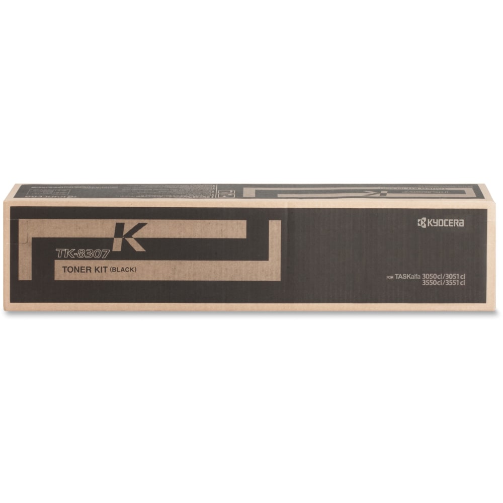 Kyocera Original Toner Cartridge - Laser - 25000 Pages - Black - 1 Each