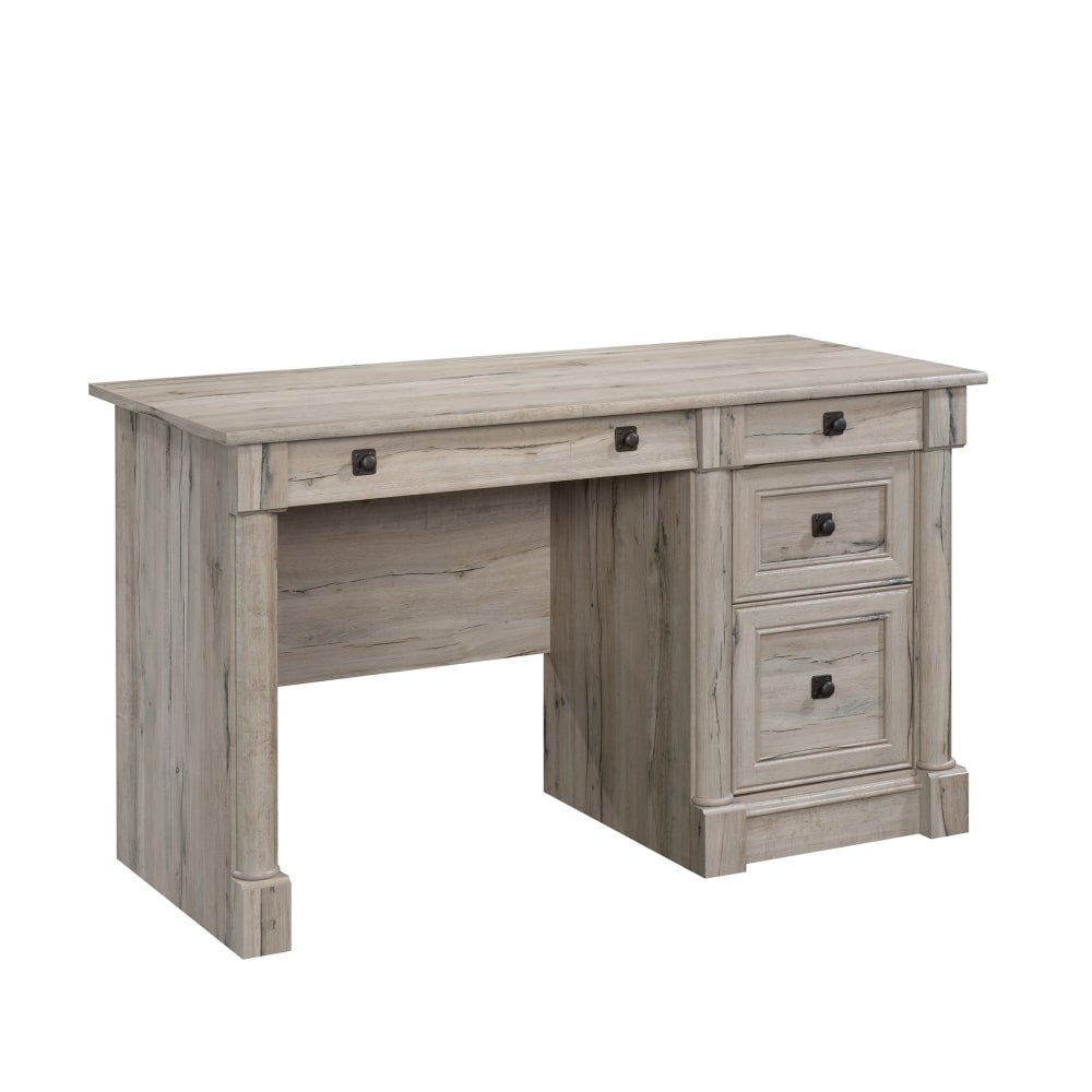 Sauder Palladia 54inW Computer Desk, 54inW, Split Oak