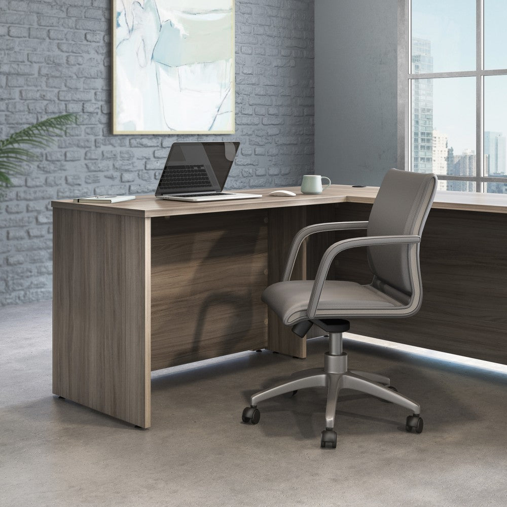 Sauder Affirm 42inW Desk Return, Hudson Elm