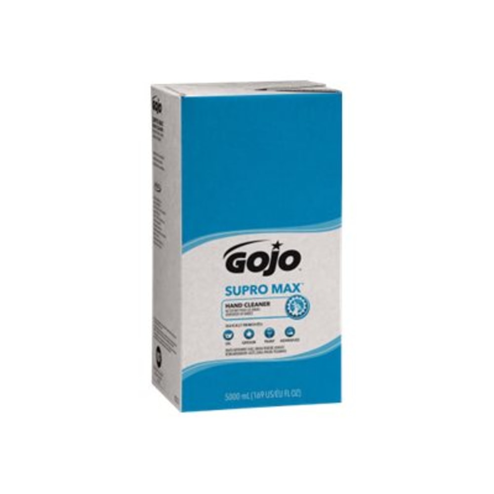 GOJO SUPRO MAX Lotion Hand Soap Cleaner Refill, Herbal Scent, 169.07 Oz, Case Of 2