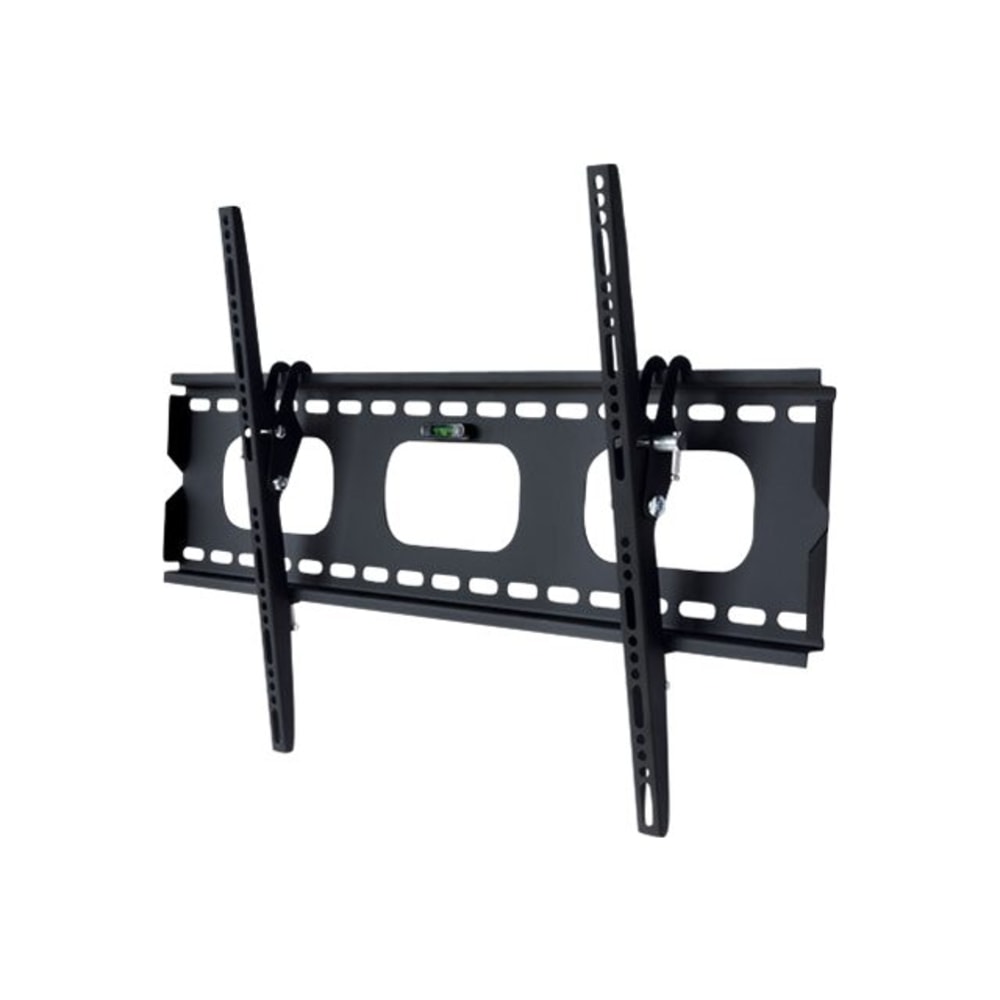 Manhattan Universal Tilting Wall Mount - Supports One 37in - 70in Display up to 165 lbs - 37in to 70in Screen Support - 165 lb Load Capacity - Steel - Black - Meets VESA Standards - UL Listed - 0 deg. to -10 deg. Tilt Adjustment