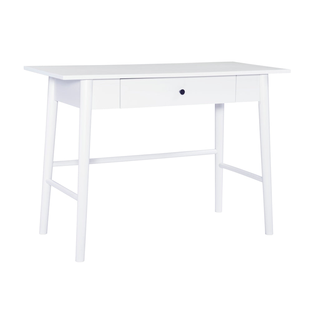 Linon Liberty 42inW Computer Desk With Drawer, White