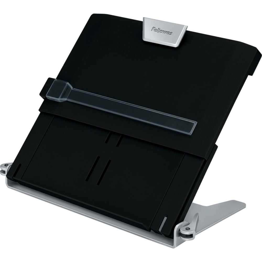 Fellowes Professional Series In-Line Document Holder, 7in x 12in, Black/Silver