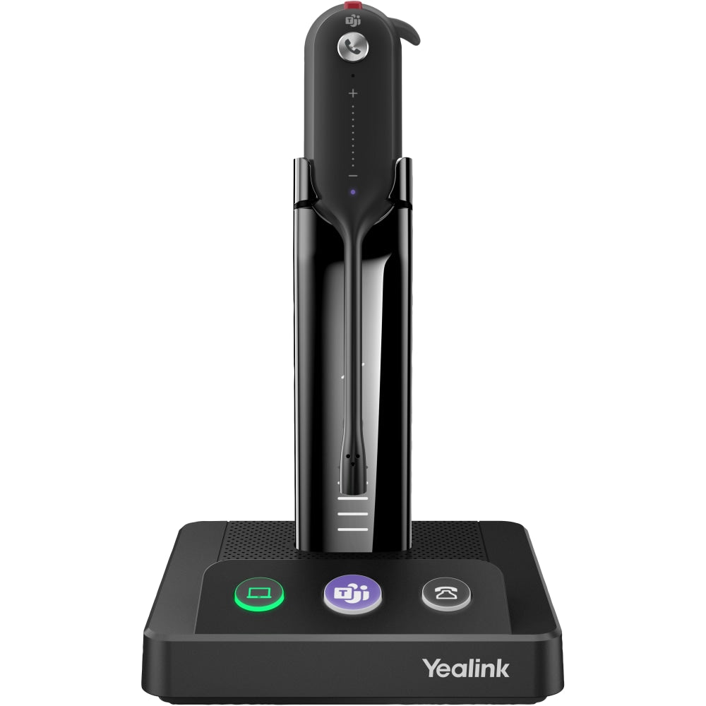 Yealink Teams DECT Wireless Headset, Black, YEA-WH63-TEAMS