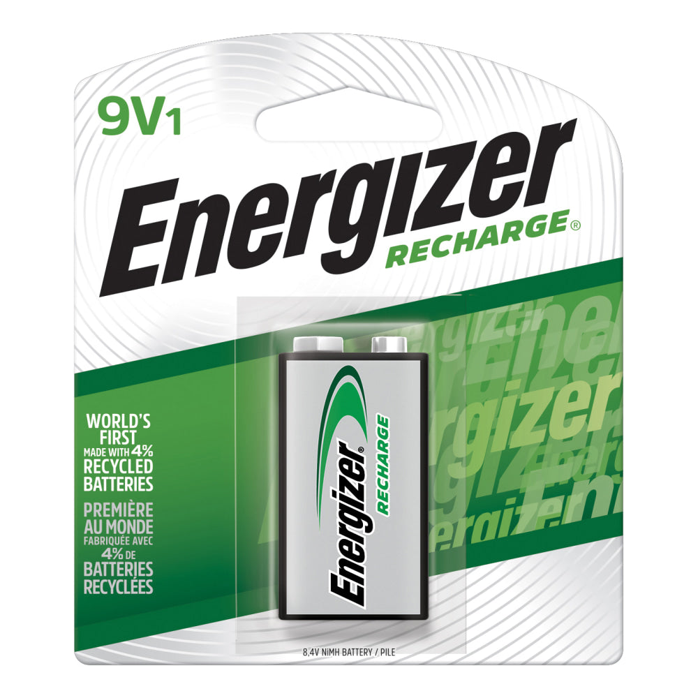 Energizer Rechargeable NiMH 9-Volt Battery