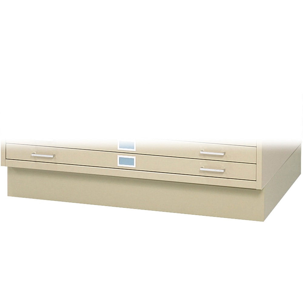 Safco Closed Base, For 53 3/8inW 5-Drawer Flat File