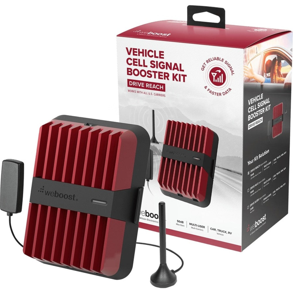 weBoost Drive Reach In-Vehicle Cell Signal Booster Kit, 470154