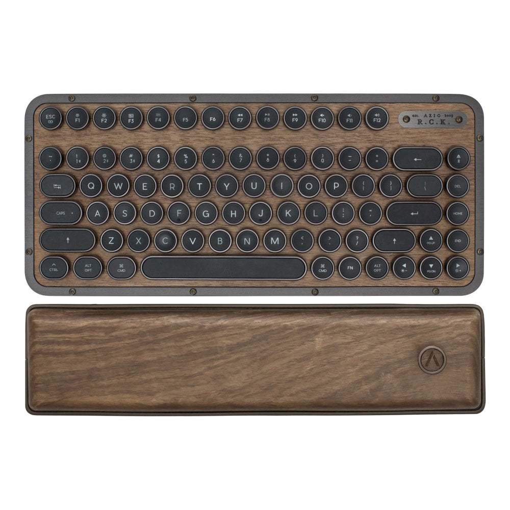 Azio Retro Wireless Keyboard, Compact, Elwood