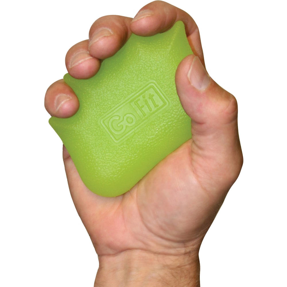 GoFit Gel Hand Grip (Medium) - Green - Gel