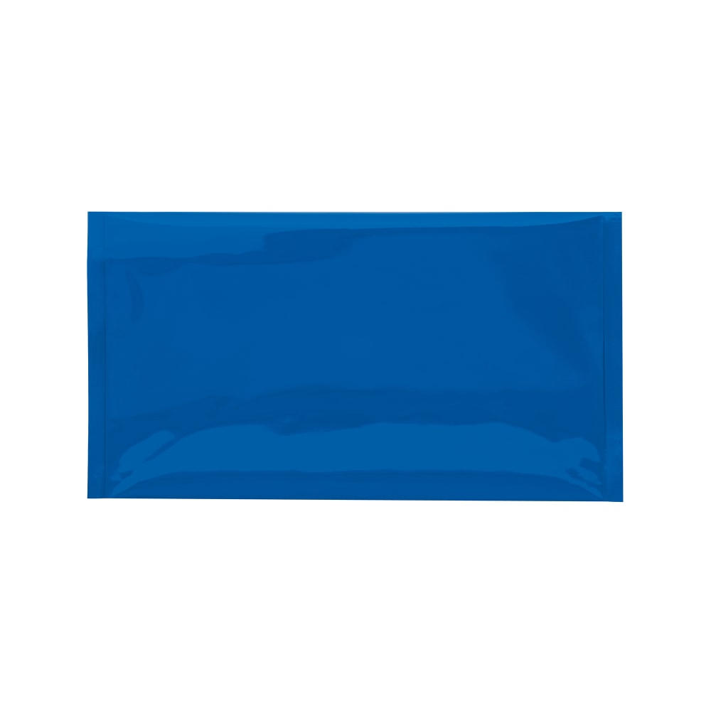 Partners Brand Metallic Glamour Mailers, 10-1/4in x 6-1/4in, Blue, Case Of 250 Mailers