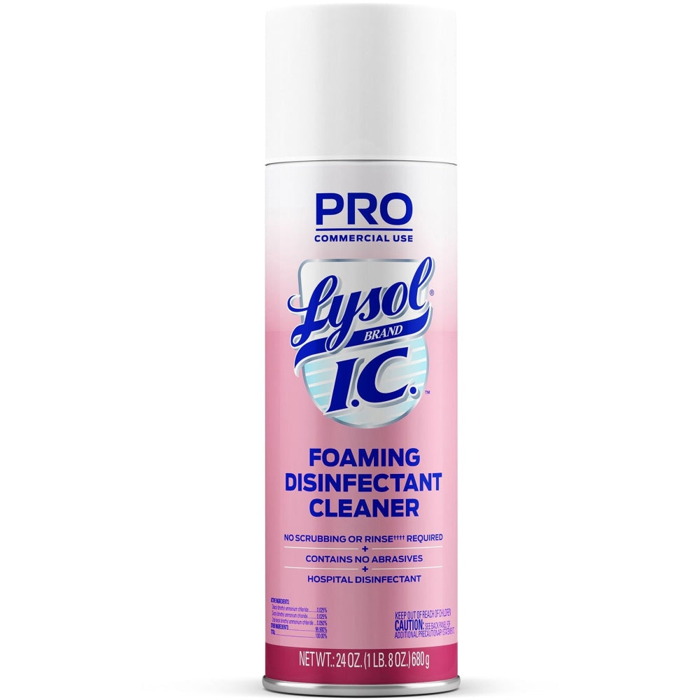 Lysol I.C. Foam Disinfectant Cleaner, 24 Oz Bottle