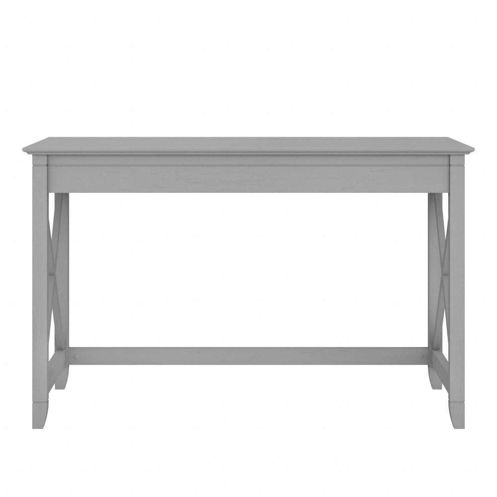 Bush Furniture Key West 48inW Writing Desk, Cape Cod Gray, Standard Delivery