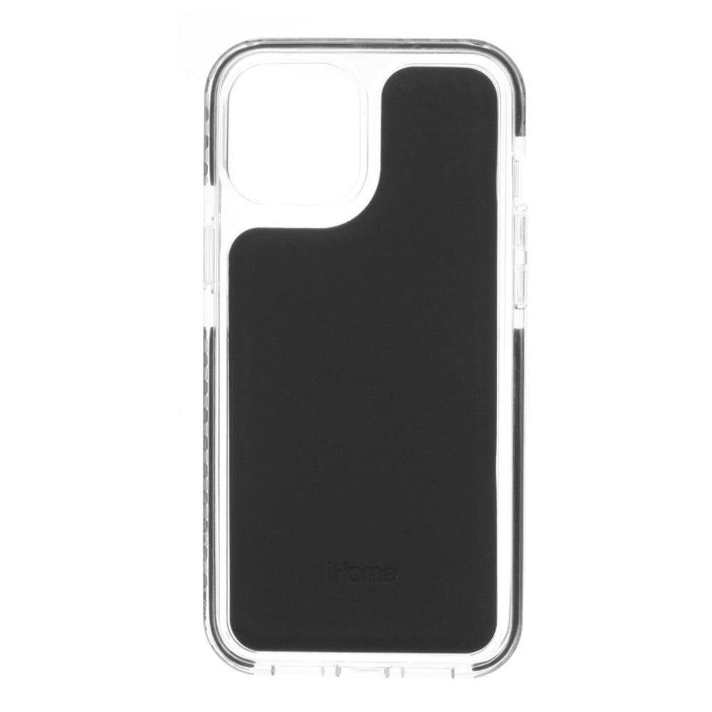 iHome Silicone Velo Case For iPhone 12 Pro Max, Black, 2IHPC0445B1L2