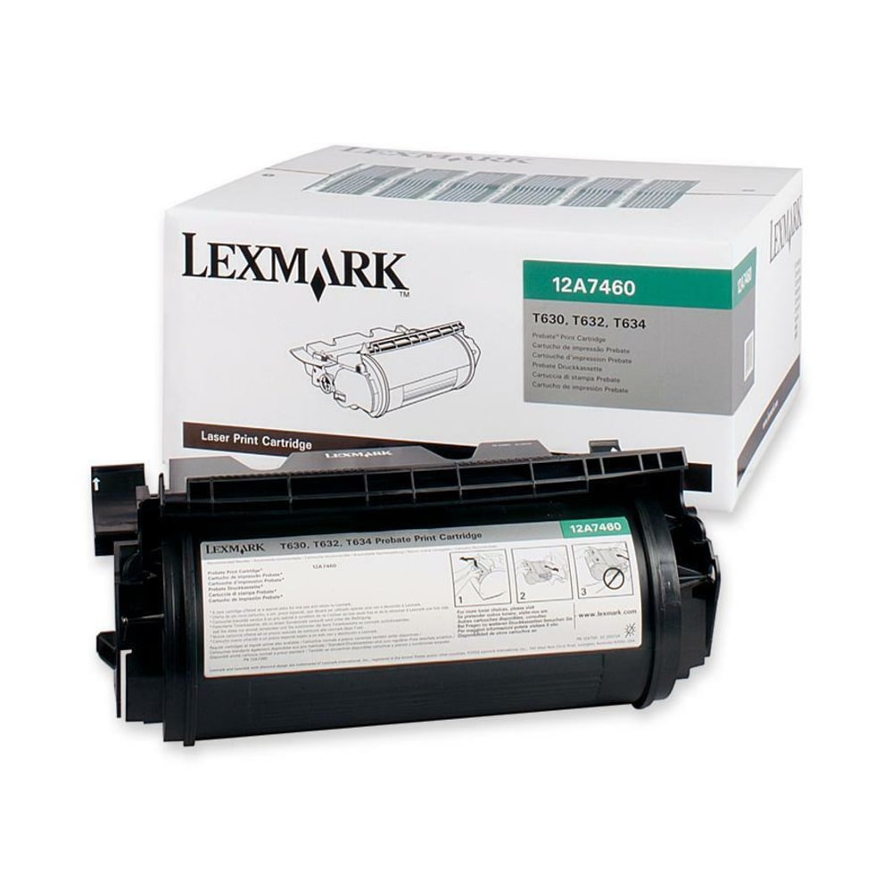 Lexmark T63X Black Return Program Toner Cartridge