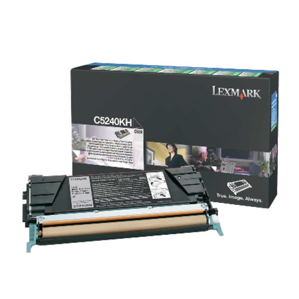 Lexmark C5240KH Black High Yield Return Program Toner Cartridge