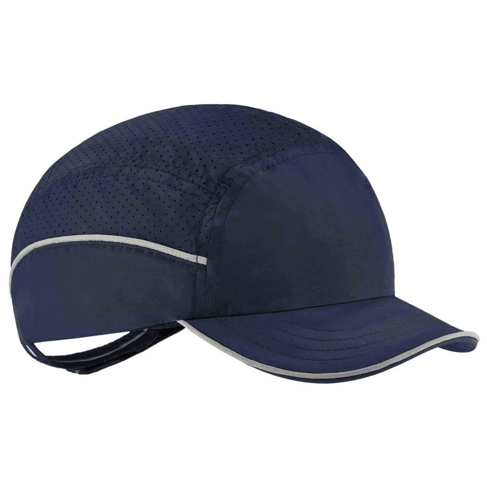 Ergodyne Skullerz 8955 Lightweight Bump Cap Hat, Short Brim, Navy