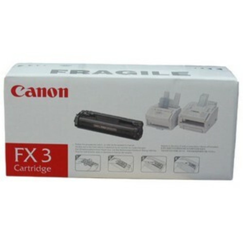 Canon FX-3 Black Toner Cartridge, 1557A002