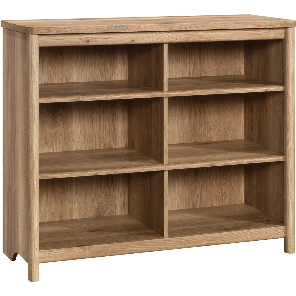 Sauder Dover Edge 37inH 6-Cube Storage Bookcase, Timber Oak