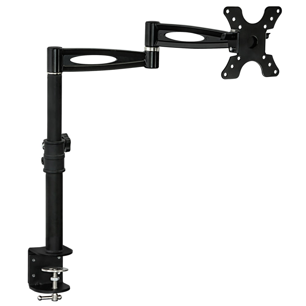 Mount-It! MI-705 Monitor Desk Mount For Up To 30in Monitors, 15inH x 10inW x 3inD, Black