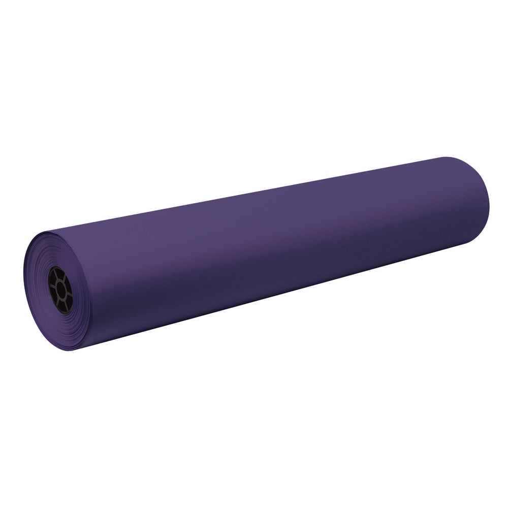 Pacon Decorol Flame-Retardant Paper Roll, 36in x 1000ft, Purple