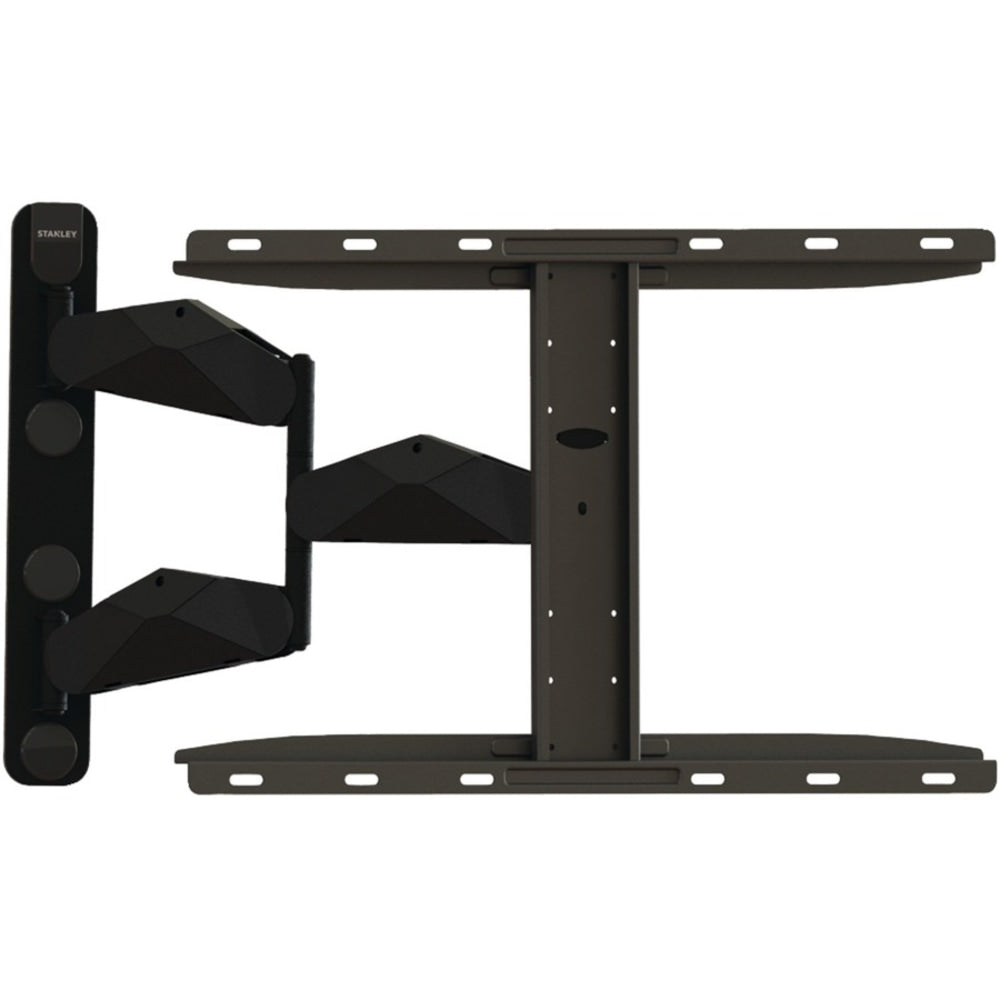 Stanley TLX-ES4501FM Wall Mount for TV - Matte Black - 37in to 70in Screen Support - 85 lb Load Capacity - 600 x 400 - VESA Mount Compatible