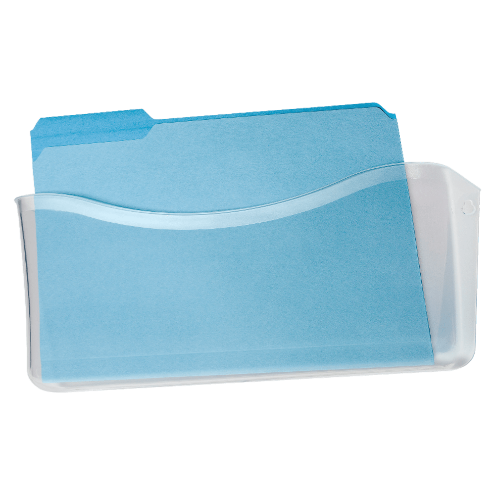 Rubbermaid Unbreakable Single Pocket Wall File, Legal, Clear