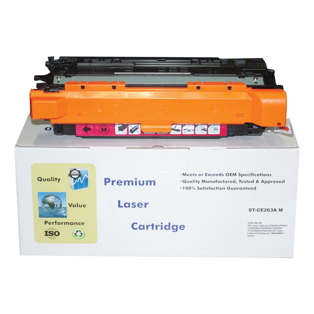 M&A Global Remanufactured Yellow Toner Cartridge Replacement For HP CF502A CMA, 202A