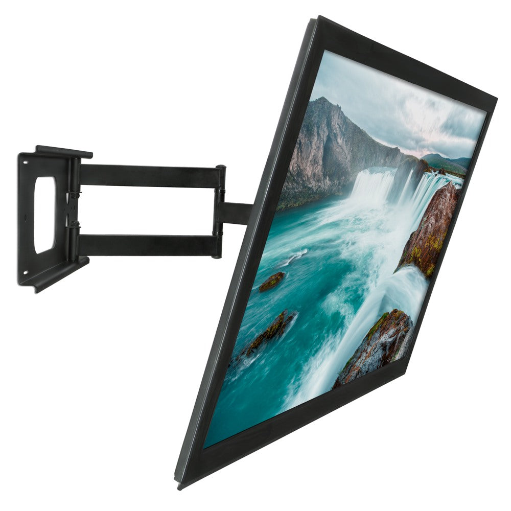 Mount-It! MI-345 Full-Motion TV Wall Mount For Screens 32 - 60in, 8-3/4inH x 19inW x 2inD, Black