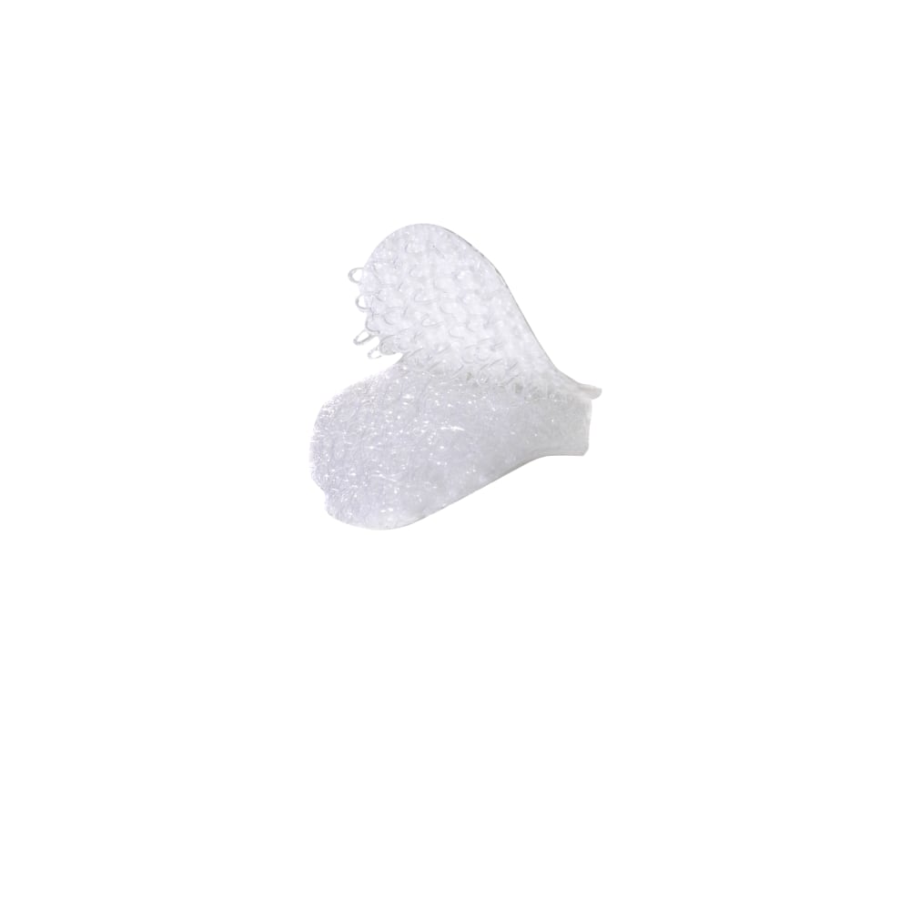 VELCRO Brand STICKY BACK Fasteners, 5/8in, Coin, White, Pack of 15